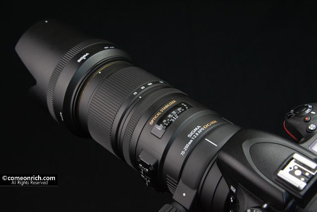 ポスターフレーム ハッピーアワー特価 70-200mm F2.8 EX DG OS HSM