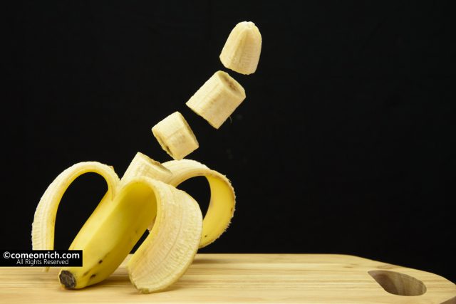 バナナ　特撮　撮影